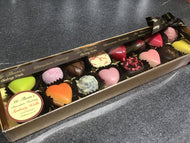 Handmade box of 16 very special Mr Thoms Mothers Day chocolates.