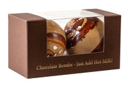 Golden Caramel Hot Chocolate Bombs 2pk