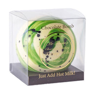 White chocolate bomb