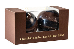 Dark chocolate hot chocolate bombs 2 pk